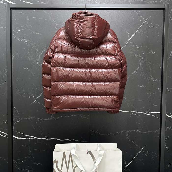 Clothing Moncler puffer jacket Burgundy