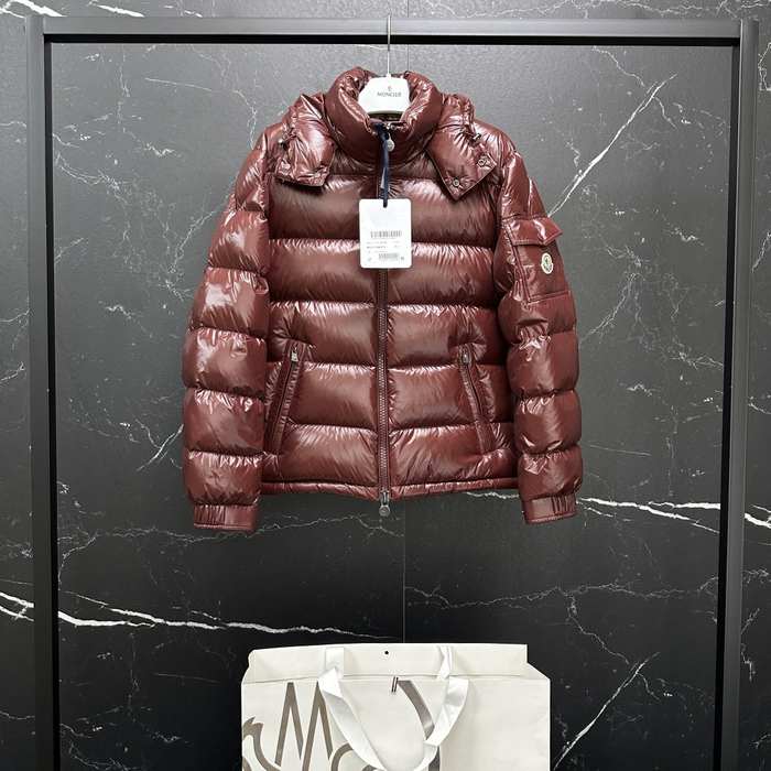 Clothing Moncler puffer jacket Burgundy