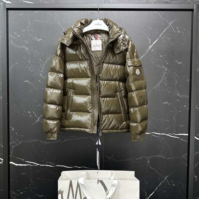 Clothing Moncler puffer jacket Green