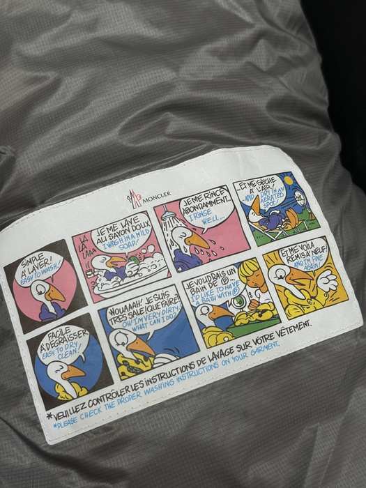 Clothing Moncler puffer jacket Grey 001