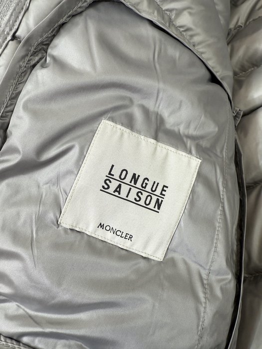 Clothing Moncler puffer jacket Grey 002