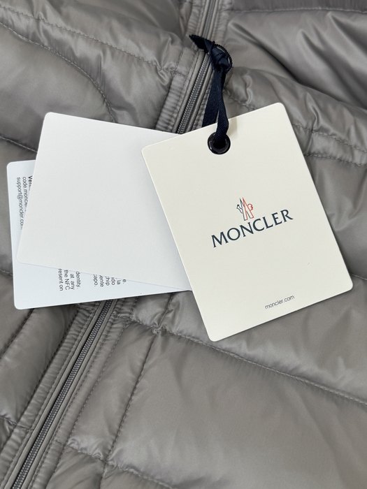 Clothing Moncler puffer jacket Grey 002