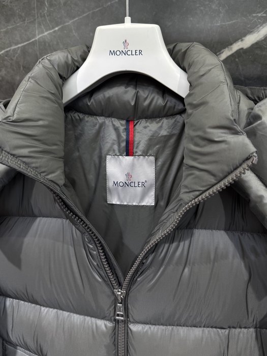 Clothing Moncler puffer jacket Grey