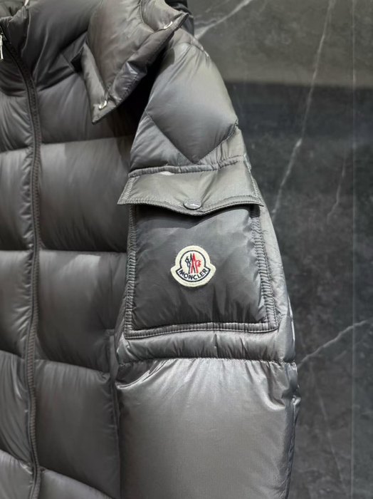 Clothing Moncler puffer jacket Grey