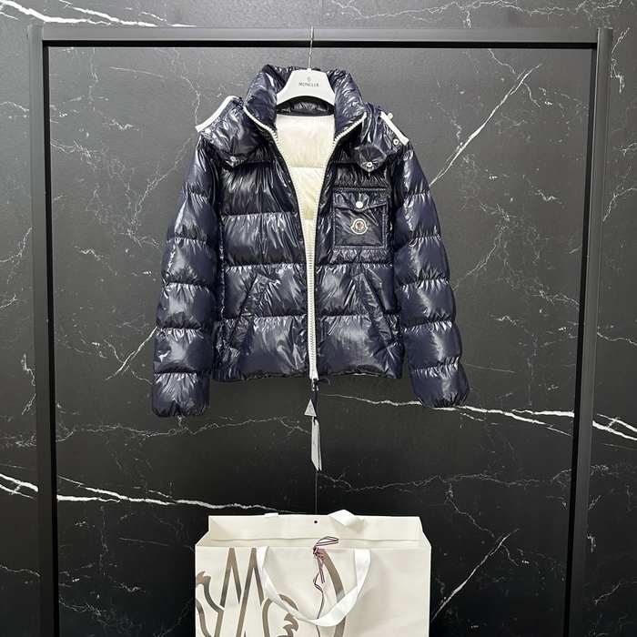 Clothing Moncler puffer jacket Navy