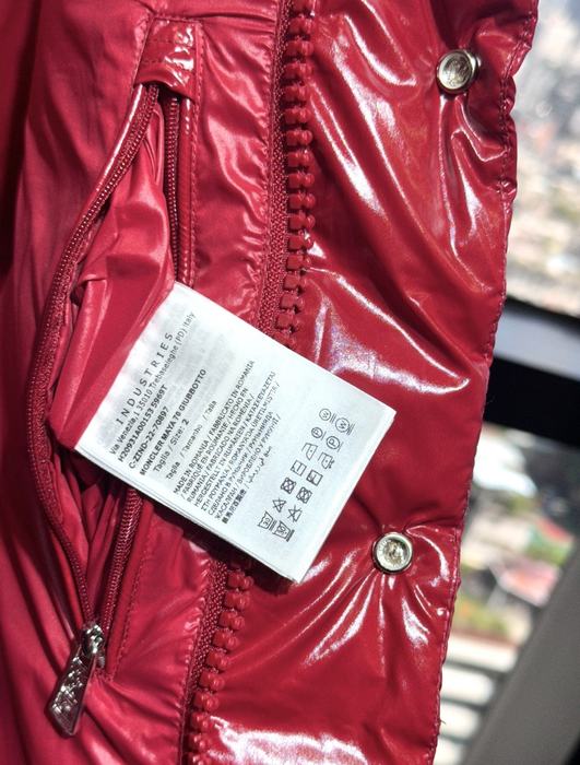 Clothing Moncler puffer jacket Red 001