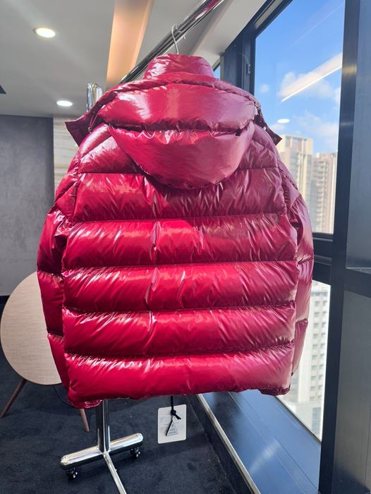 Clothing Moncler puffer jacket Red 001