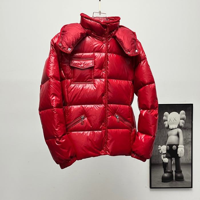 Clothing Moncler puffer jacket Red