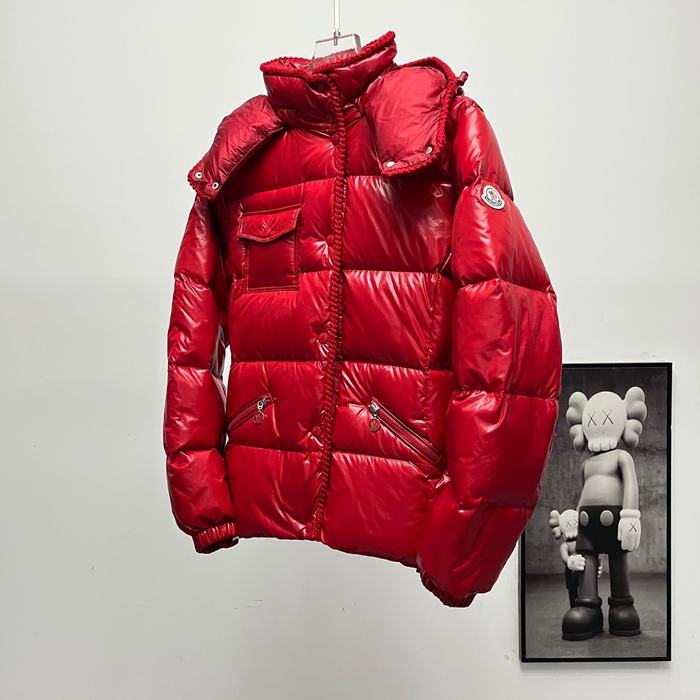 Clothing Moncler puffer jacket Red