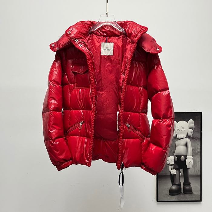 Clothing Moncler puffer jacket Red
