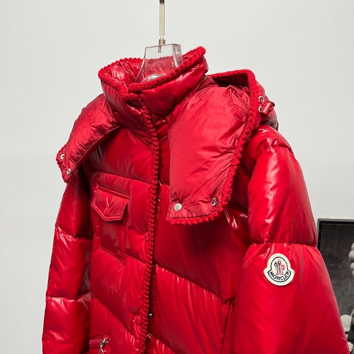 Clothing Moncler puffer jacket Red