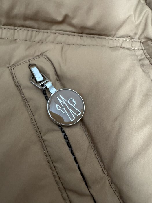 Clothing Moncler puffer jacket Tan