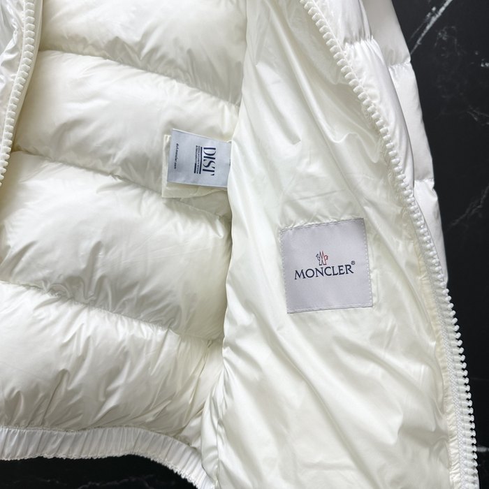 Clothing Moncler puffer jacket White 002