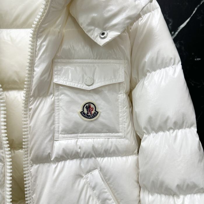 Clothing Moncler puffer jacket White 002