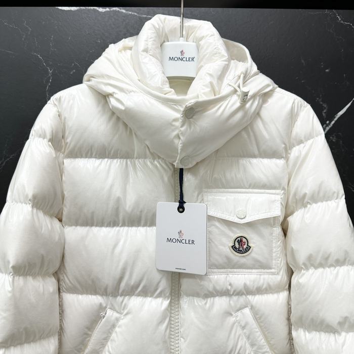 Clothing Moncler puffer jacket White 002