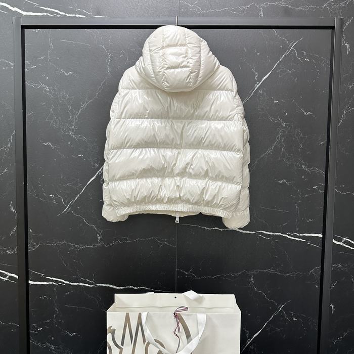 Clothing Moncler puffer jacket White 002