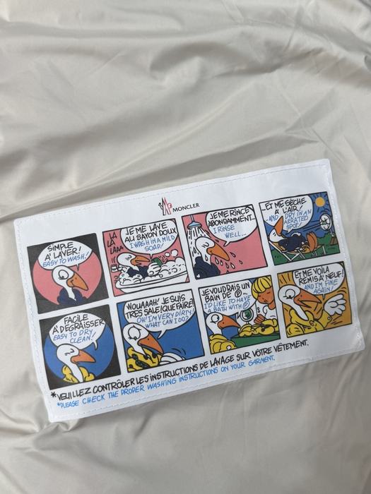 Clothing Moncler puffer jacket White 003