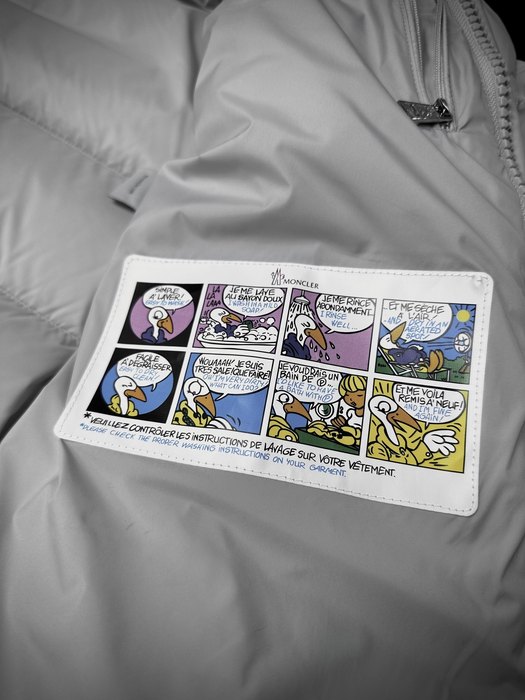 Clothing Moncler puffer jacket White 004