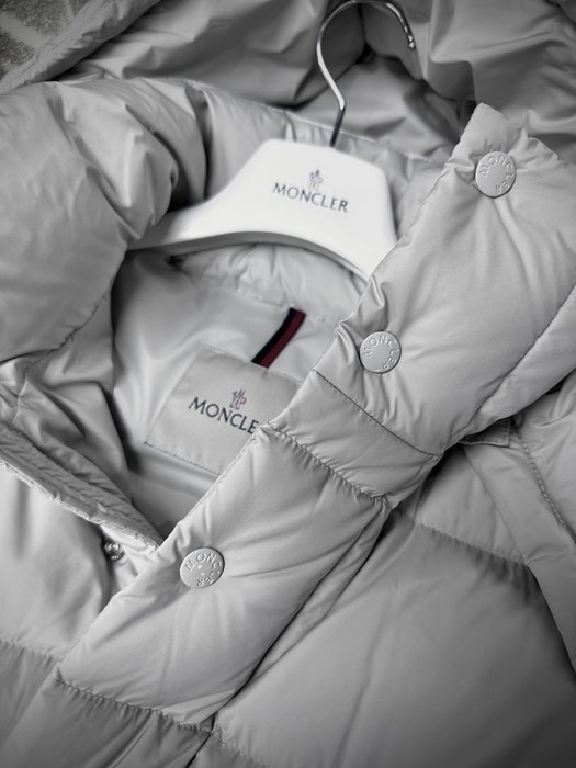 Clothing Moncler puffer jacket White 004