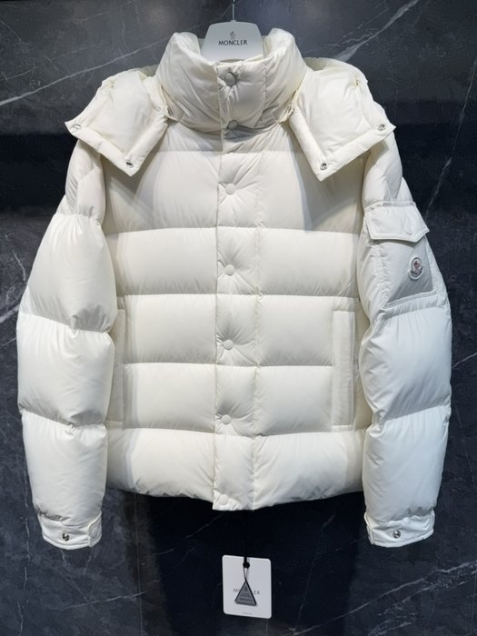 Clothing Moncler puffer jacket White 005