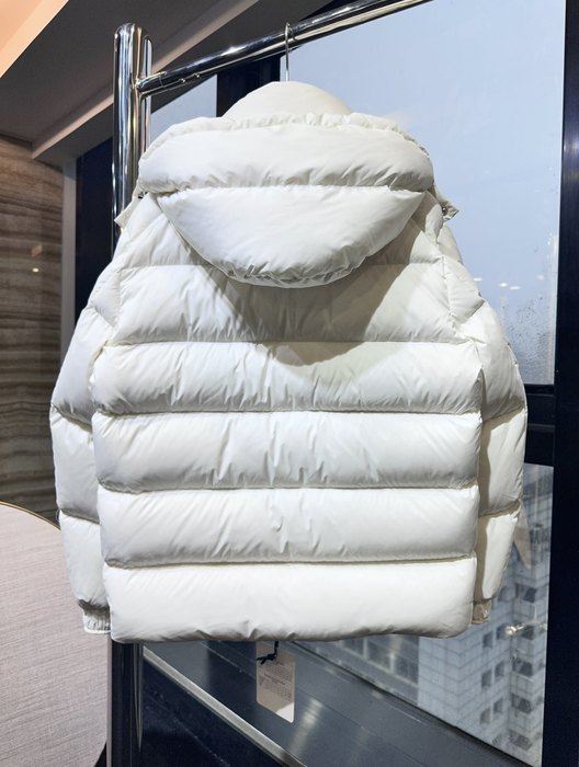 Clothing Moncler puffer jacket White 009