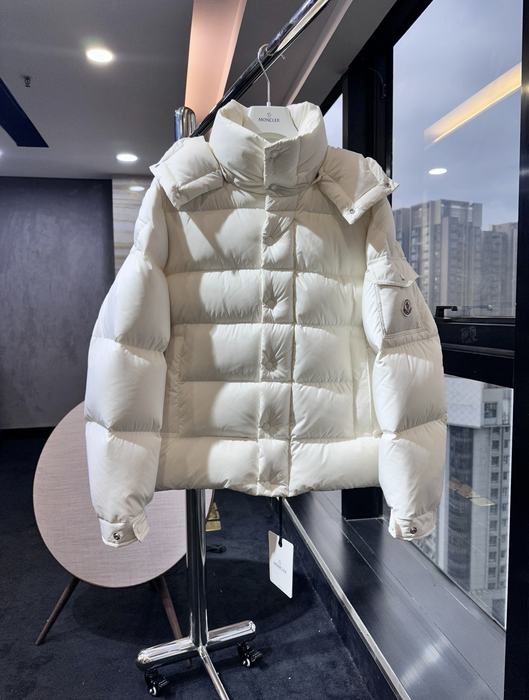 Clothing Moncler puffer jacket White 009