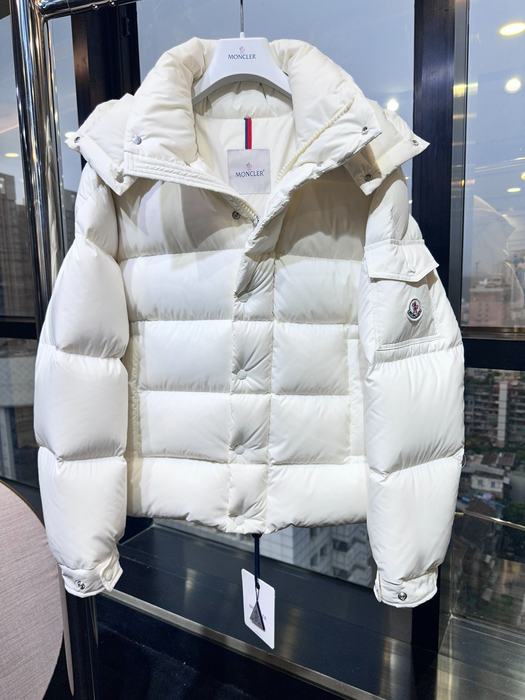 Clothing Moncler puffer jacket White 009