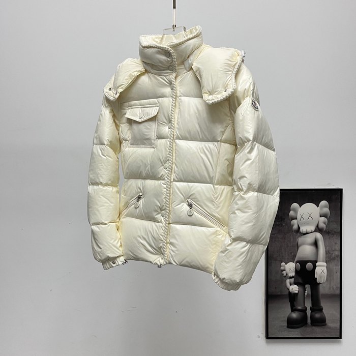 Clothing Moncler puffer jacket White