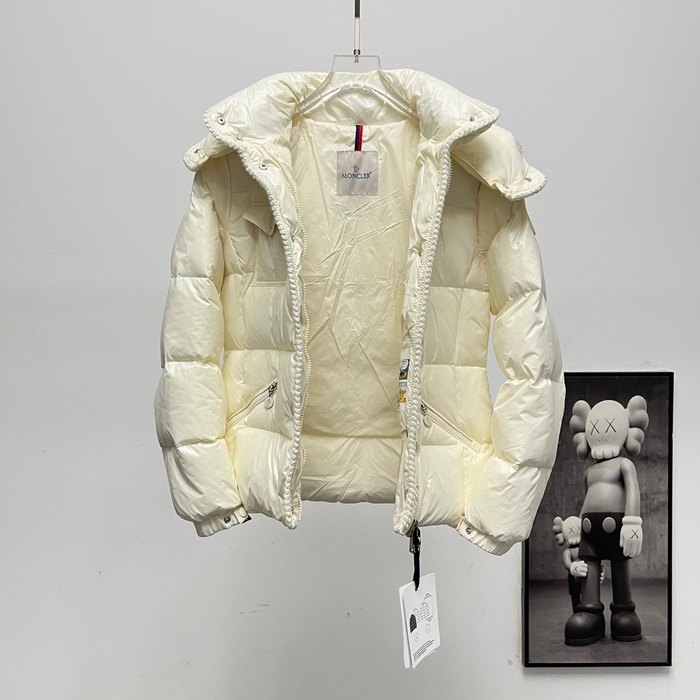 Clothing Moncler puffer jacket White