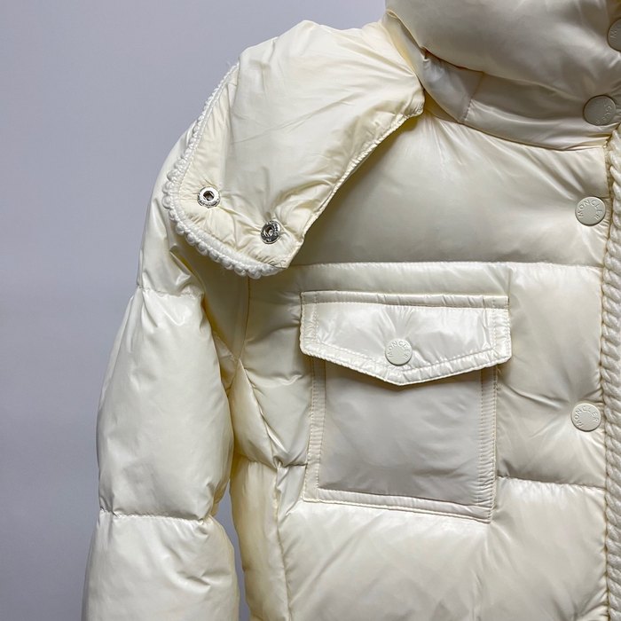 Clothing Moncler puffer jacket White