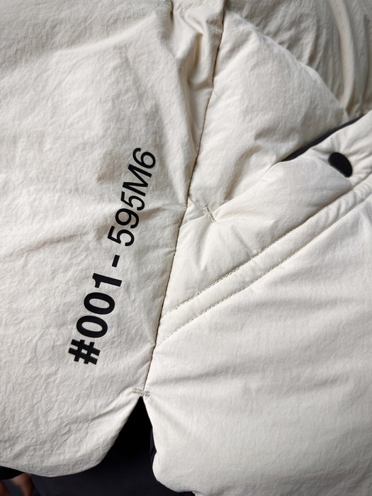 Clothing Moncler puffer vest with hood Beige