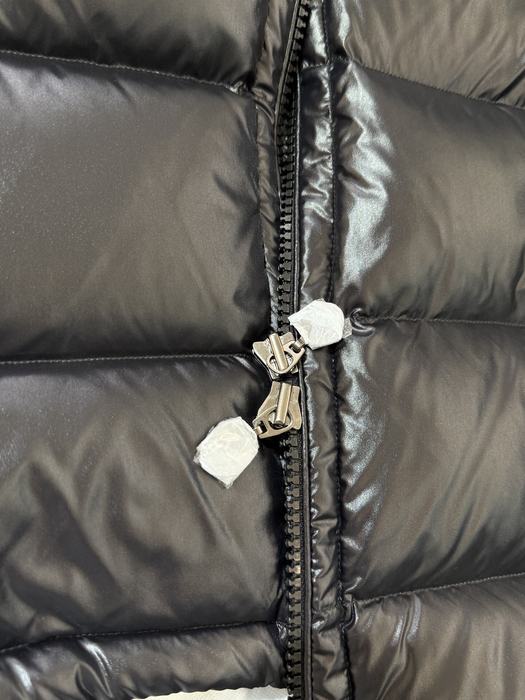 Clothing Moncler puffer vest with hood Black