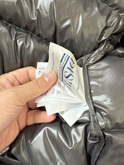 Clothing Moncler puffer vest with hood Black