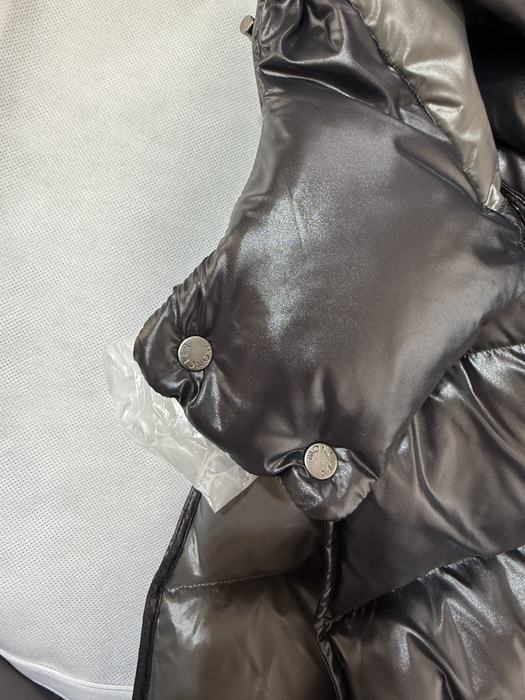 Clothing Moncler puffer vest with hood Black