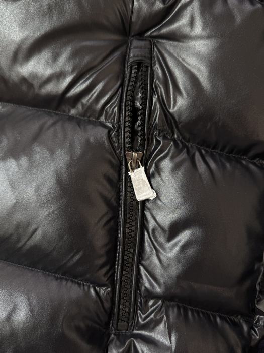 Clothing Moncler puffer vest with hood Black