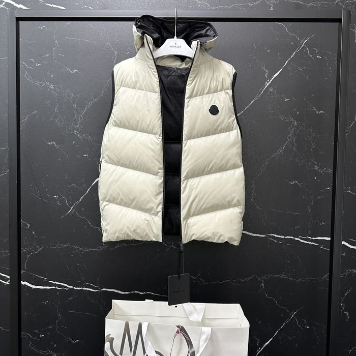 Clothing Moncler puffer vest Beige 001