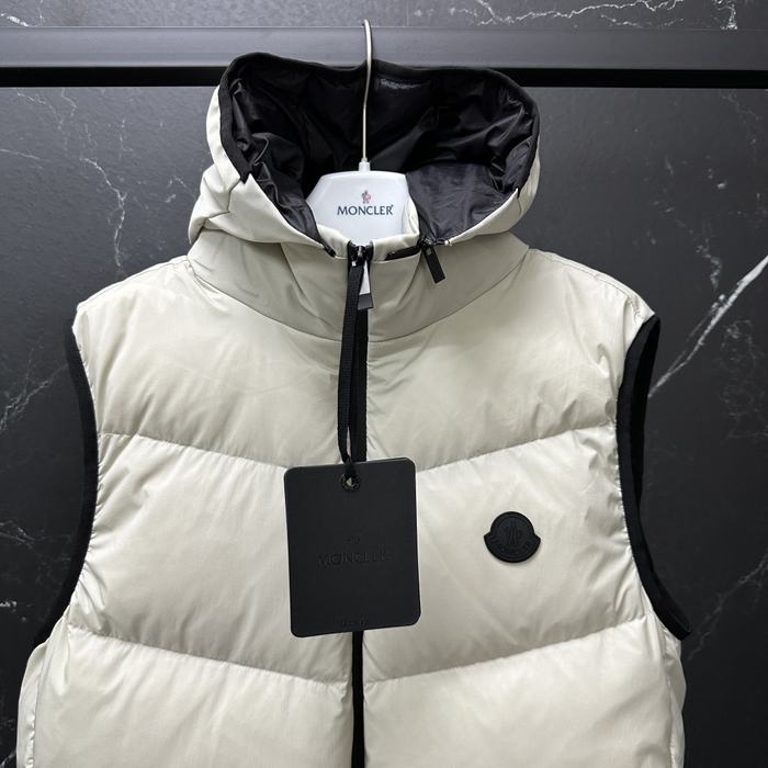 Clothing Moncler puffer vest Beige 001