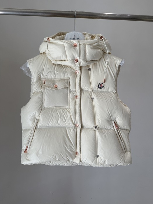 Clothing Moncler puffer vest Beige 002