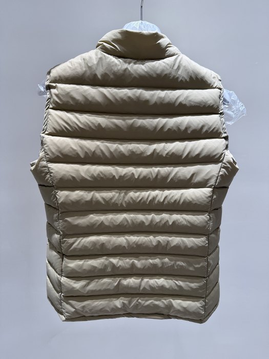 Clothing Moncler puffer vest Beige