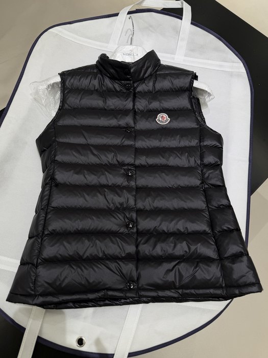 Clothing Moncler puffer vest Black 001