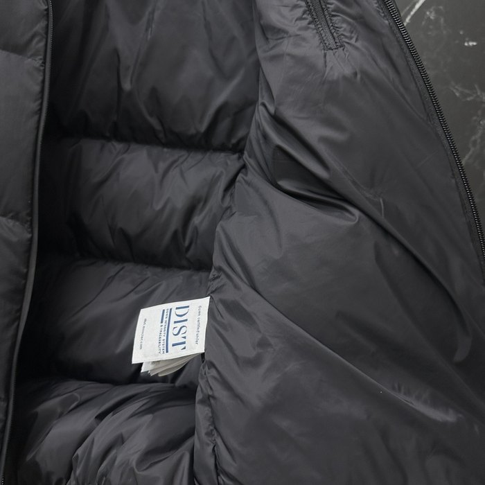 Clothing Moncler puffer vest Black 002