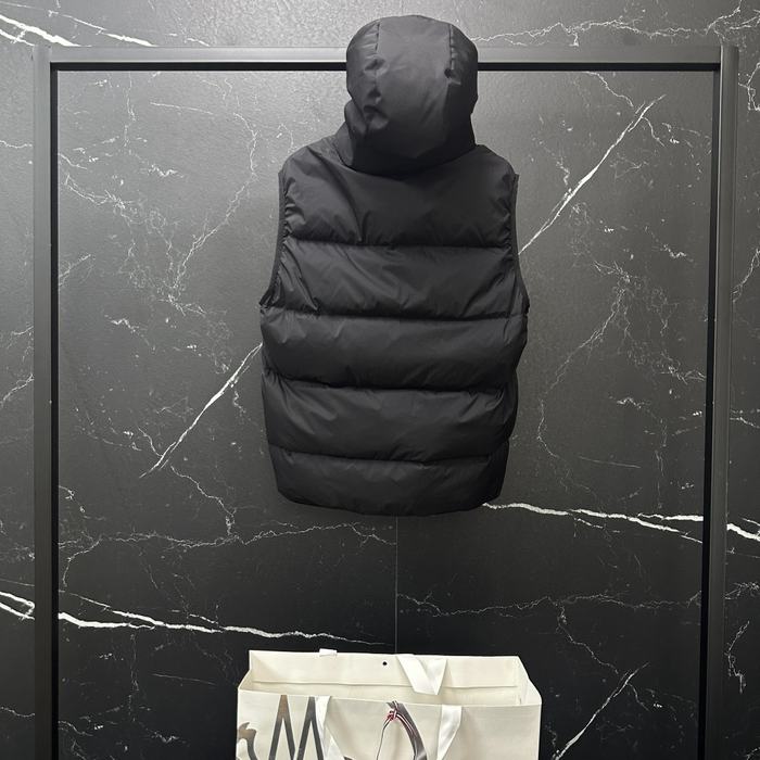 Clothing Moncler puffer vest Black 002
