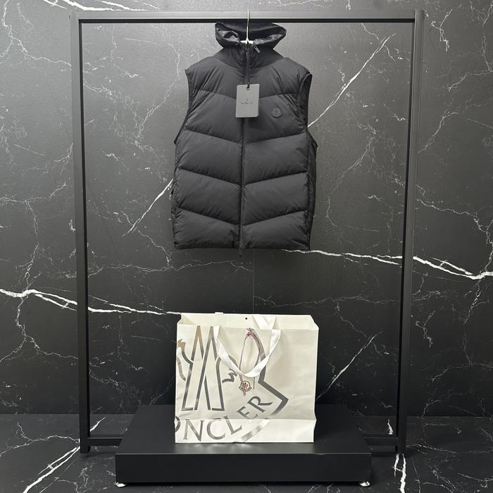 Clothing Moncler puffer vest Black 002