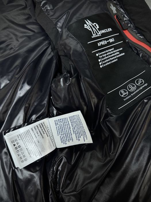 Clothing Moncler puffer vest Black 003