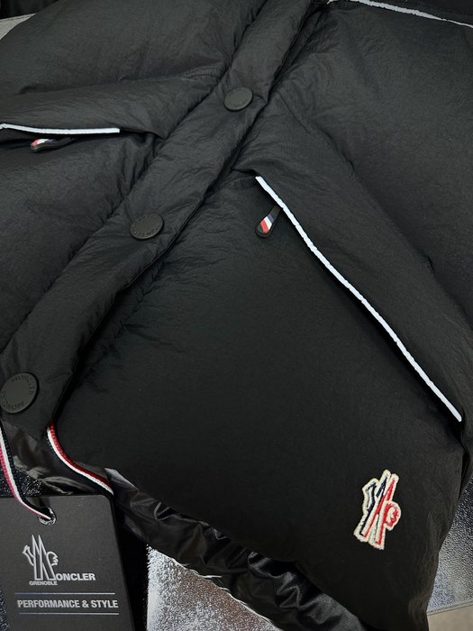 Clothing Moncler puffer vest Black 003