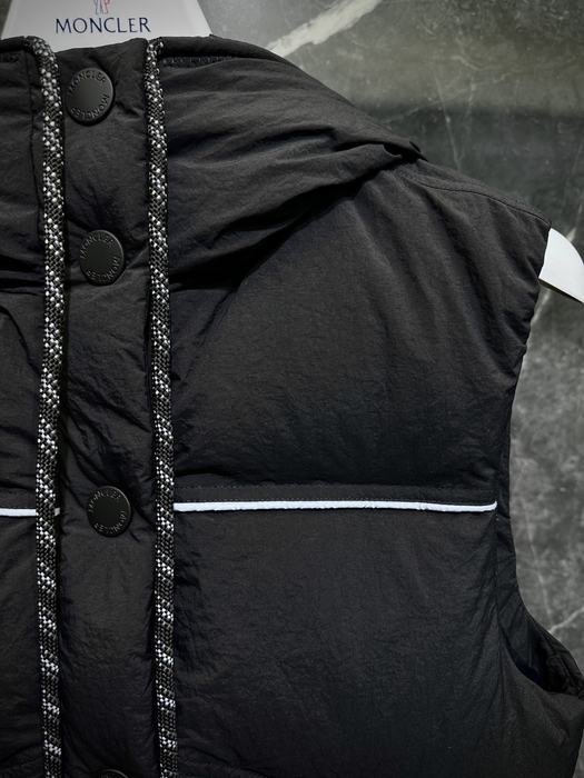 Clothing Moncler puffer vest Black 003