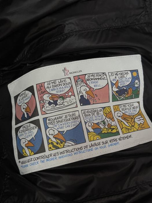 Clothing Moncler puffer vest Black 005