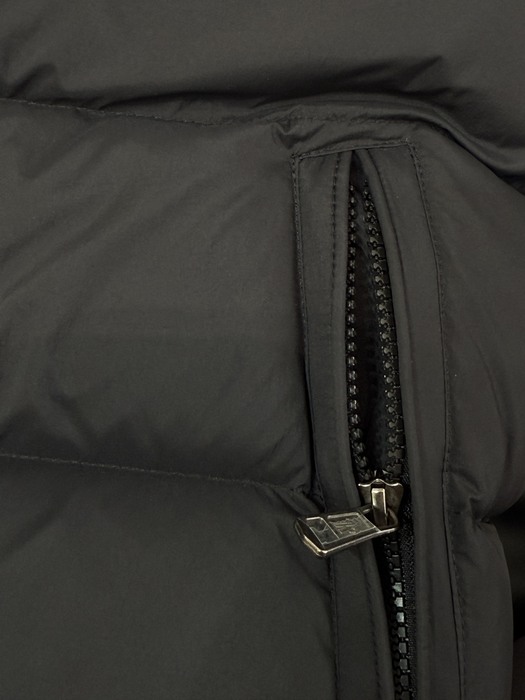 Clothing Moncler puffer vest Black 005