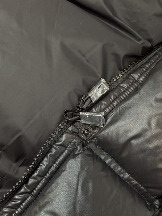 Clothing Moncler puffer vest Black 006