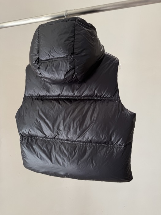 Clothing Moncler puffer vest Black 006